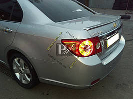 Спойлер Chevrolet Epica 2006-2012 "Ліп" (склопластик) "Orticar", під фарбування