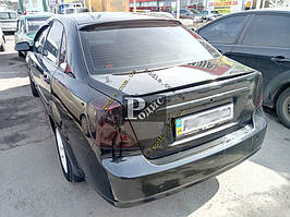 Спойлер Chevrolet Lacetti "Ліп низький" (склопластик) "Orticar", під фарбування