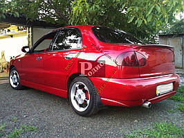 Спойлер Daewoo Lanos "Ліп" (склопластик) "Orticar", під фарбування