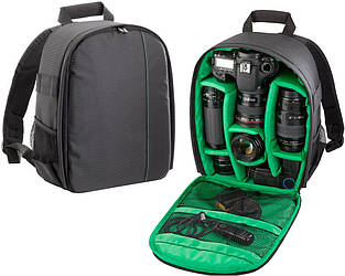 Рюкзак для фотоапарата Tigernu CB1 зелений