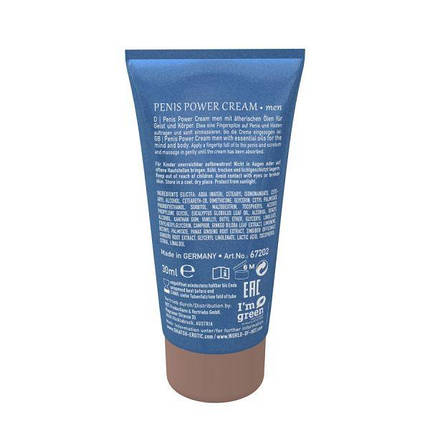 Стимулювальний крем для чоловіків Shiatsu Power Cream, 30 мл, фото 2