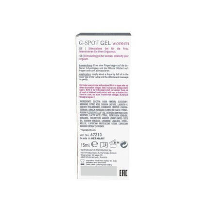 Гель для стимуляції точки G Shiatsu G-Spot Gel, 15 мл, фото 2