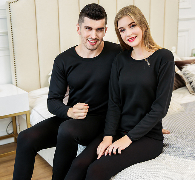 Жіночий теплий флісовий комплект кофта та штани чорний ТМ CASTOM Арт.3301