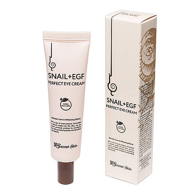 Крем для очей з муцином равлика Secret Skin Snail+EGF Perfect Eye Cream