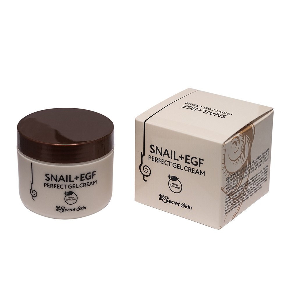 Крем-гель для обличчя з муцином равлики Secret Skin Snail + EGF Perfect Gel Cream 50g