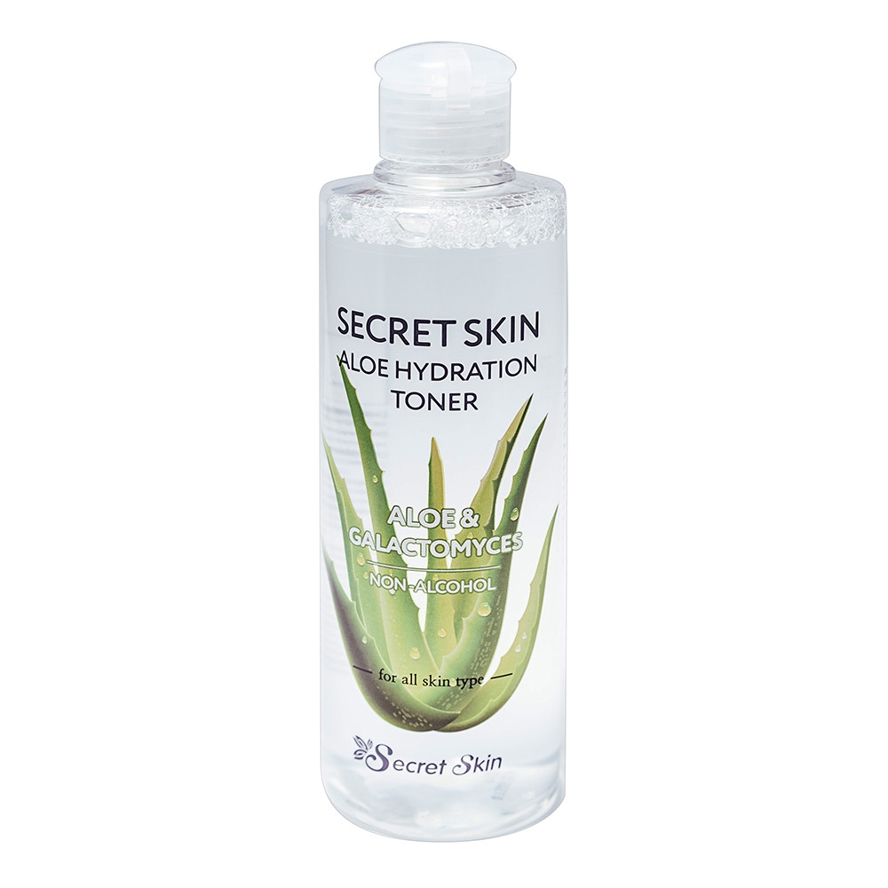 Зволожувальний тонер для обличчя з екстрактом алое Secret Skin Aloe Hydration Toner 250ml  (до 08.03.2024)