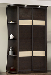 Передпокій - купе УНІ 120х45х210 см Комбі 6 ДСП + кутове закінчення Mebel Star