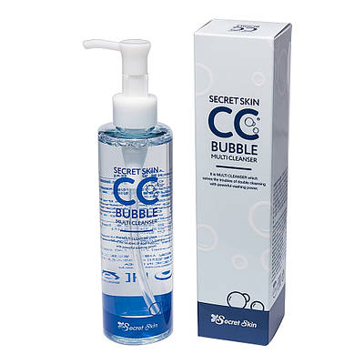 Очищуюча мікропіна для зняття макіяжу Secret Skin CC Bubble Multi Cleanser 210g