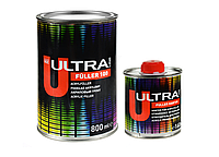 Акриловый грунт для авто 5:1 Novol Ultra Line Fuller 100 0.40л+отвердитель 0.08л черный