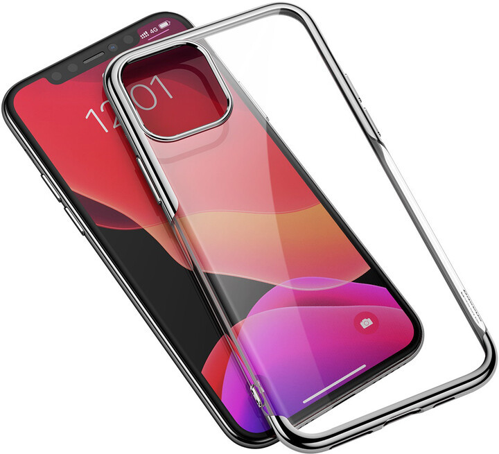 Чохол Baseus для iPhone 11 Pro Shining Case, Silver (ARAPIPH58S-MD0S)