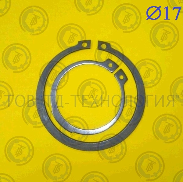 Кільце стопорне зовнішнє DIN471 Ф17,