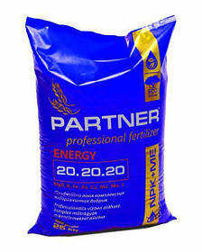 Комплексне добриво Партнер (Partner Energy) 20.20.20 + 7К + ME, 25 кг (мішок)