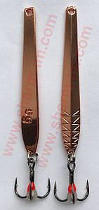 Зимова блешня 8024 Мідь 5 г/60 мм