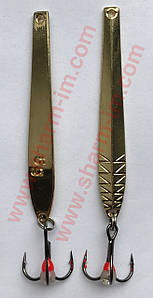 Зимова блешня 8024 Золото 5 г/60 мм