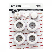 BITHERM SET-02 Комплект для радіатора 3/4" без кріплень