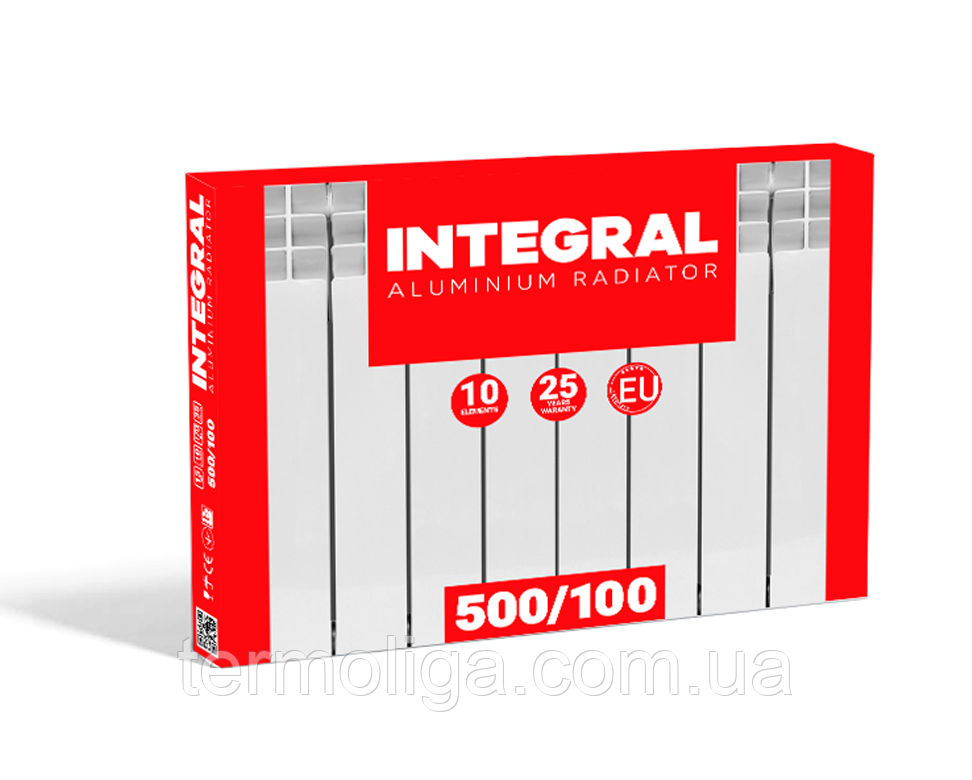 Радіатор INTEGRAL 500Х100 Алюмінієвий