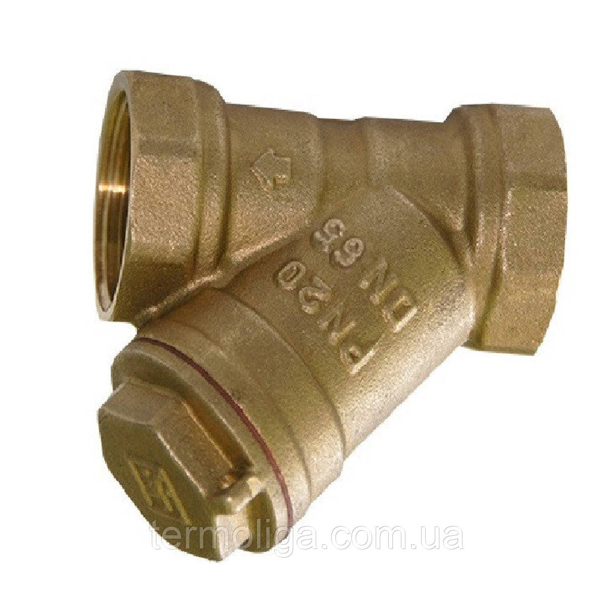 Фильтр грубой очистки Water PRO 1" ГГ латунный (Гайка-Гайка) (ID ...