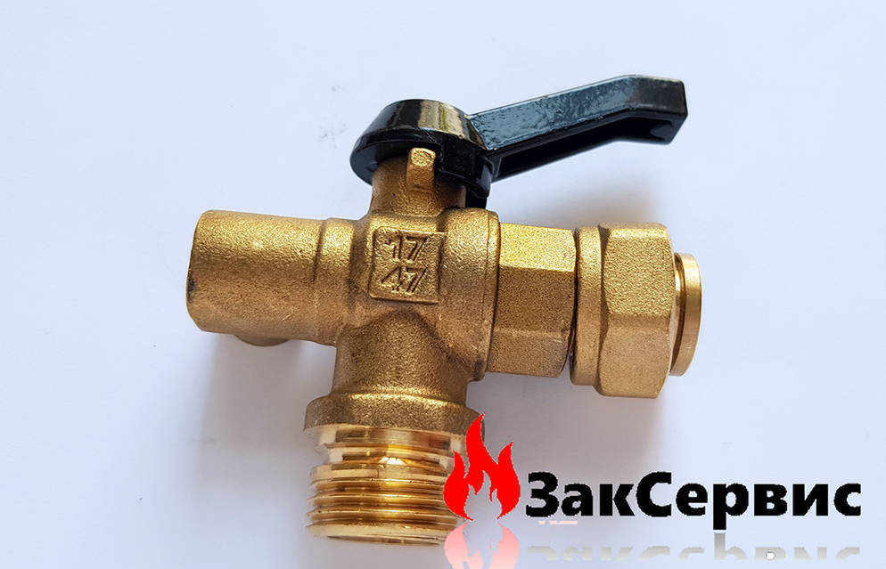 Купить Трехходовой кран подпитки на газовый котел Beretta