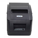 Термопринтер, POS, xековий принтер Xprinter XP-N160II-U чорний (XP-N160II-U), фото 2