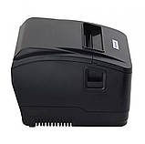 Термопринтер, POS, xековий принтер Xprinter XP-N160II-U чорний (XP-N160II-U), фото 3