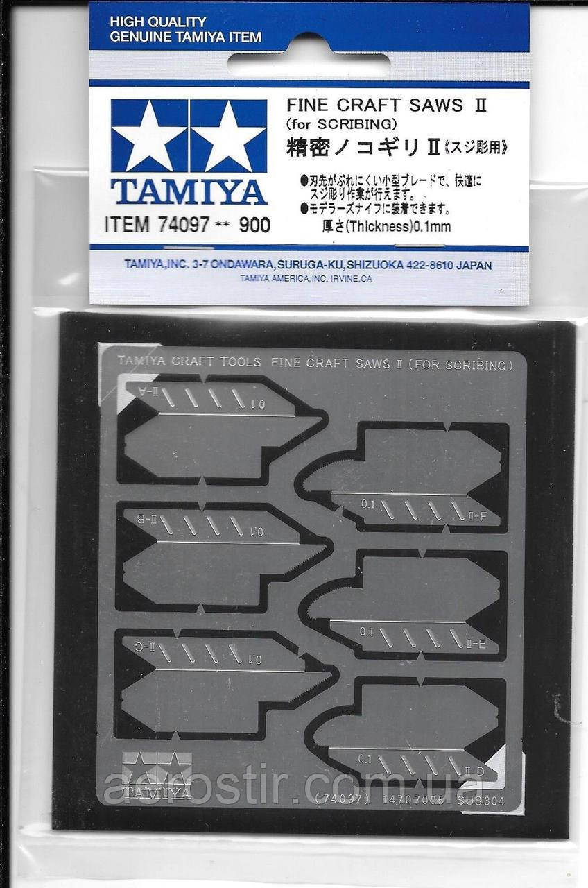 Пилки Tamiya 74097 FINE CRAFT SAWS SET-2 0,1 мм