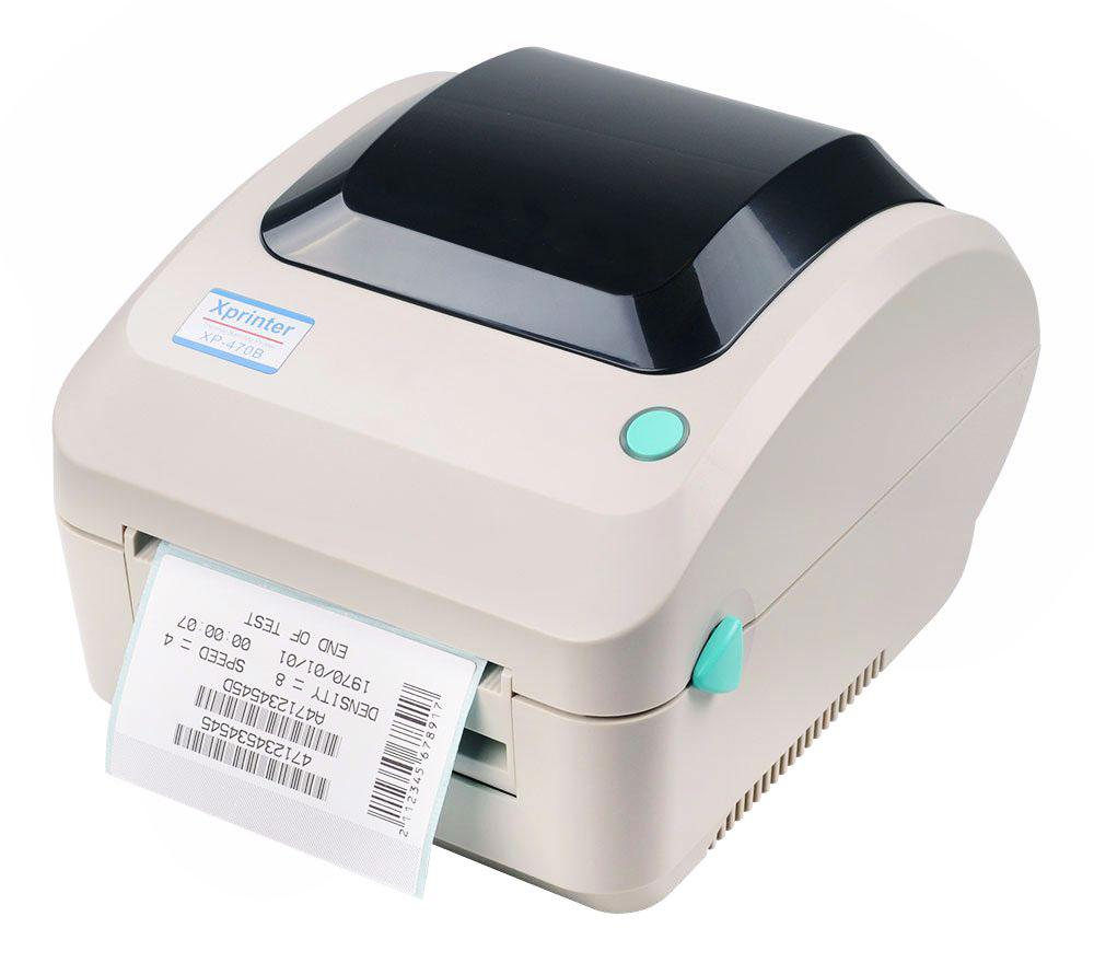 Опт та роздріб Xprinter XP-470B USB принтер етикеток термопринтер 110мм білий