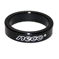 Проставочне кільце 1-1/8" 5мм NECO чорн. 10 шт.