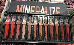 Рідка помада Mac Mineralize Gass Brillant Lipstick 12 штук в наборі, фото 1