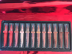 Рідка помада Mac Mineralize Gass Brillant Lipstick 12 штук в наборі, фото 4