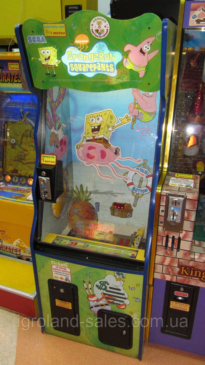 Ігровий автомат пушер Spongebob Squarepants