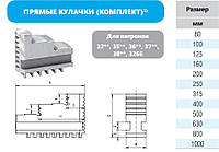 Кулачки прямые SJZ 3500 3200-125 к патрону токарному 125мм BISON-BIAL S.A.