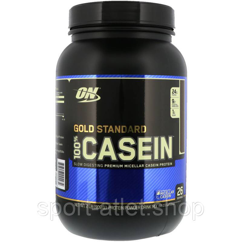 Протеїн Optimum Gold Standard 100% Casein, 909 грамів Банан