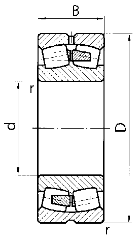 Підшипник 3003156 (23056MBW33) АПП розміри 280*420*106, фото 2