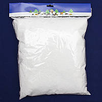 Штучний сніг, 1 упаковка, 80 г, білий, пінопласт (200015)