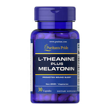L-Theanine plus Melatonin (30 caps)