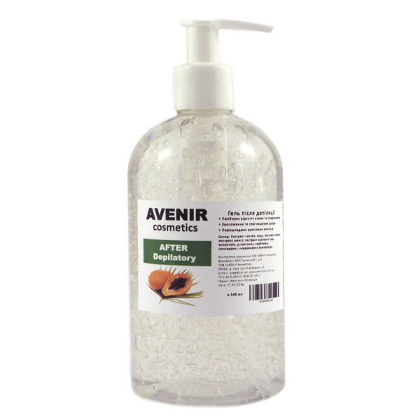 Гель після депіляції, Avenir, (тато) 340 мл., фото 1