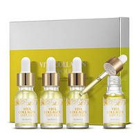 Набір антивікових ампульних сироваток з вітамінами і колагеном Eunyul Vita Collagen Ampoule Set 4 × 12 мл, фото 4