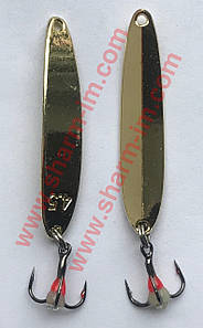 Зимова блешня 8033 Золото 4 г/45 мм