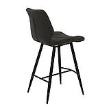 Полубарный стілець DIAMOND (Даймонд) графіт оіл нубук від Concepto, фото 4