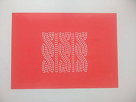 Трафарет 0044 "Фоновий вязка-1"