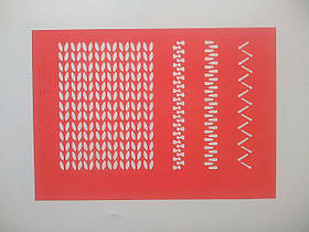 Трафарет 0046 "Фоновий вязка-3"