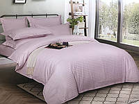 Постільна білизна полуторна 150*220, Страйп-сатин Бузок, TM Krispol (615.543405)