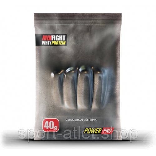 Протеїн Power Pro Mix Fight Whey Protein, 40 грам - лісовий горіх