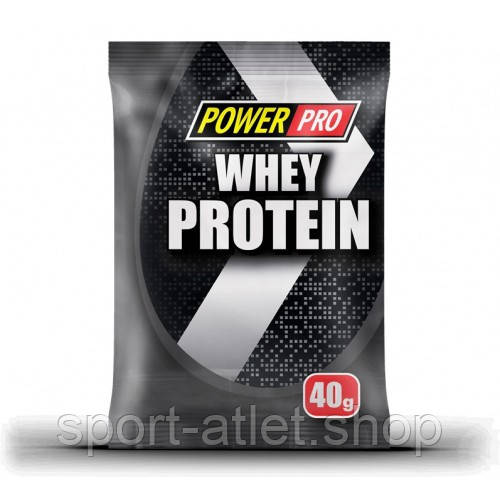 Протеин Power Pro Whey Protein, 40 грамм Шоколад