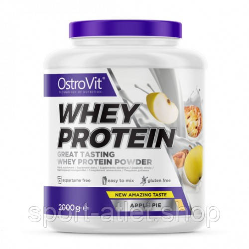 Протеїн OstroVit Whey Protein, 2 кг Яблучний пиріг
