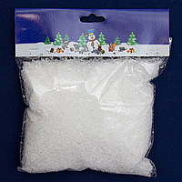 Штучний сніг, 1 упаковка, 80 г, поліетилен (200978)