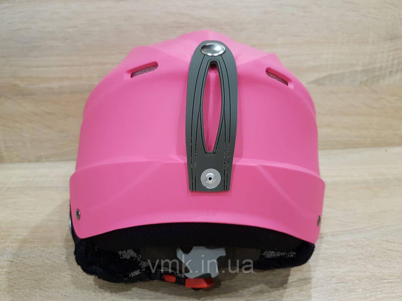 Горнолыжный шлем PROPRO для сноубордистов и лыжников Розовый, M - фото 5 - id-p1067377842