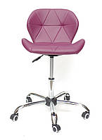 Кресло офисное на колесах INVAR OFFICE Onder Mebli, пурпур 61