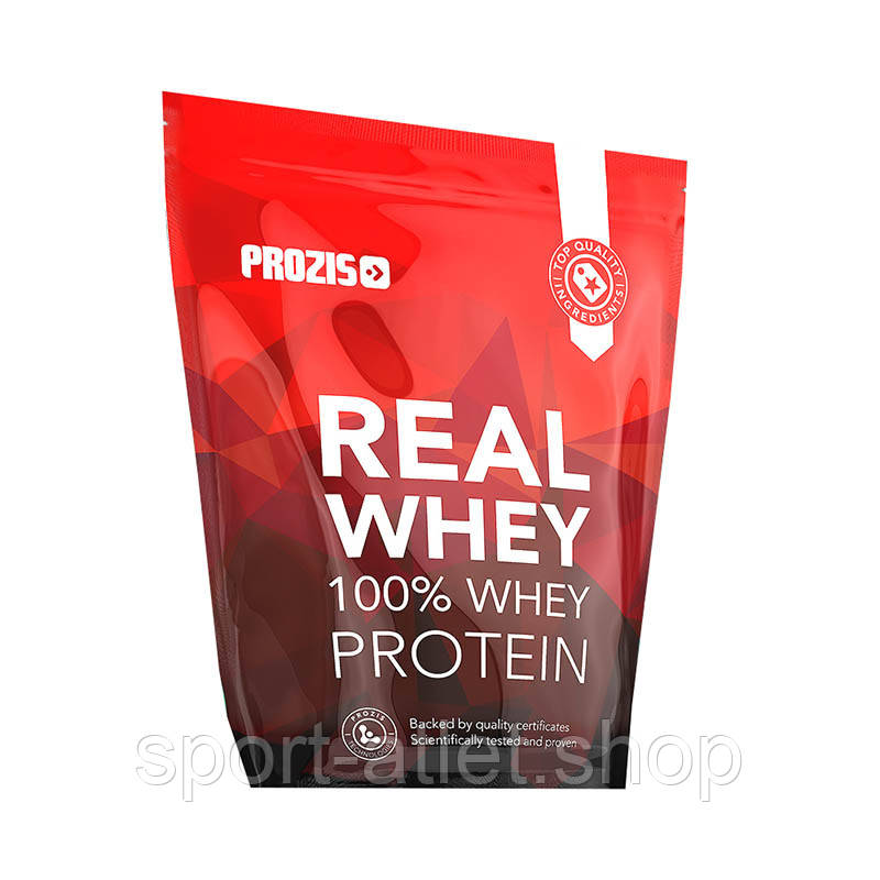 Протеїн Prozis 100% Real Whey Protein, 1 кг Полуниці