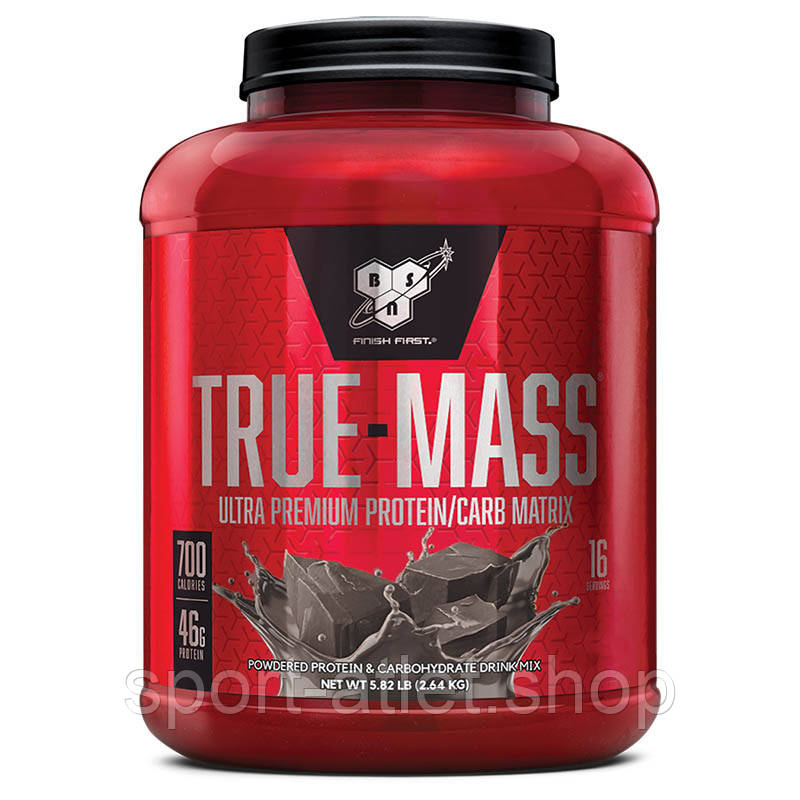 Гейнер BSN True Mass, 2.61 кг - Молочний шоколад, фото 1